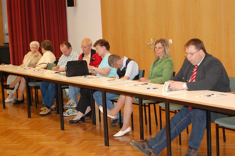 Interessierte Clubmitglieder, die sich auch an der Wahl zum neuen Vorstand beteiligen.