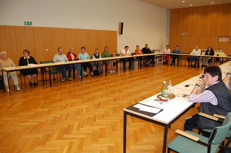 Blick in den Festsaal im Hippolythaus.