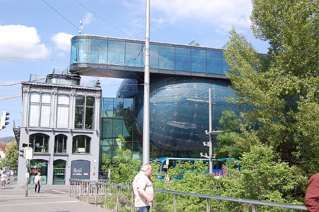 3. Tag: Graz. Hier das moderne Museum zu sehen.