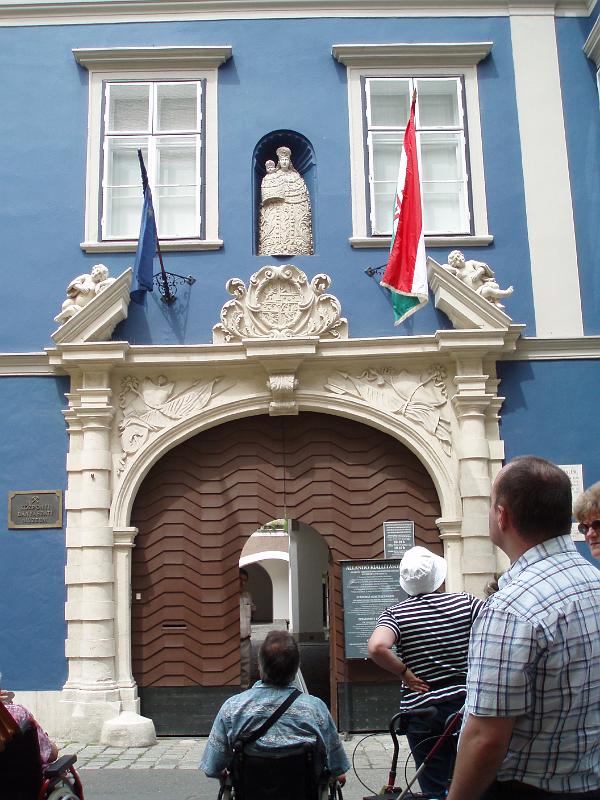 Eingang zur alten Synagoge - Sopron