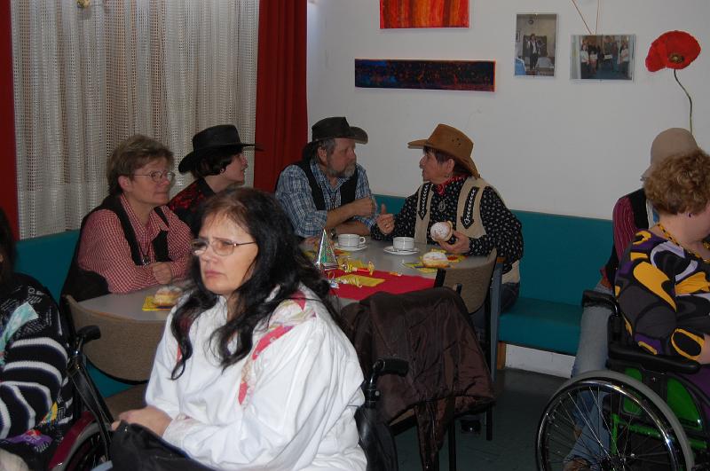 Die Gäste des Country und Westernclubs in Obergrafendorf.