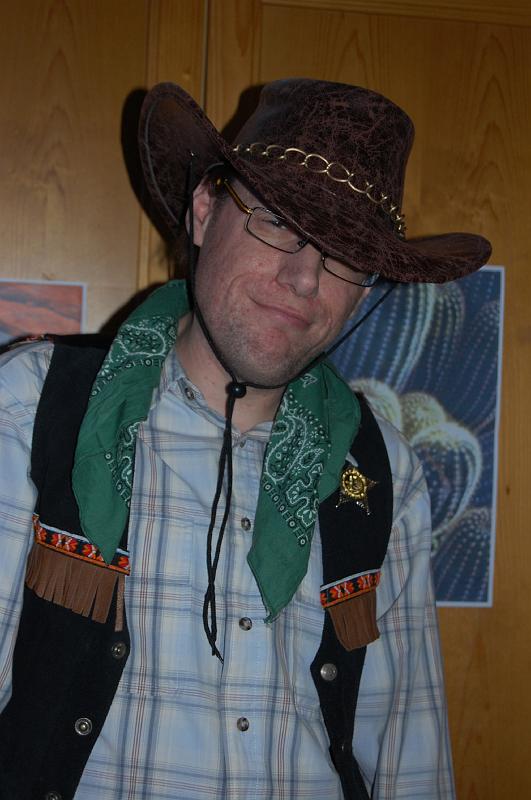 Cowboy Tom war auch unser Gast.