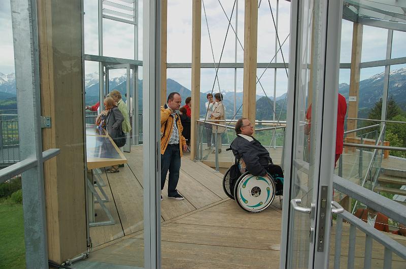 Der rollstuhltaugliche Aussichtsturm am Wurbauerkogel!